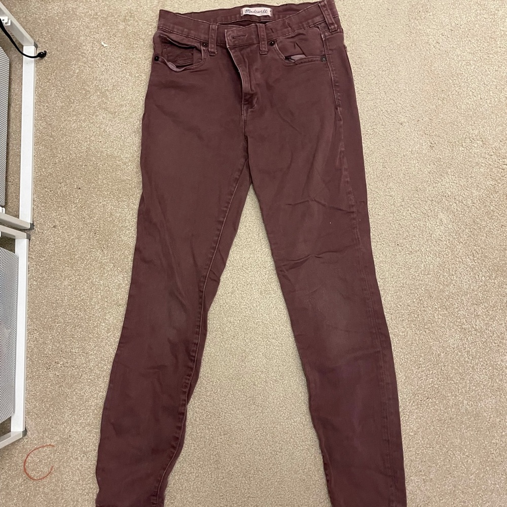 Madewell Rust Pants